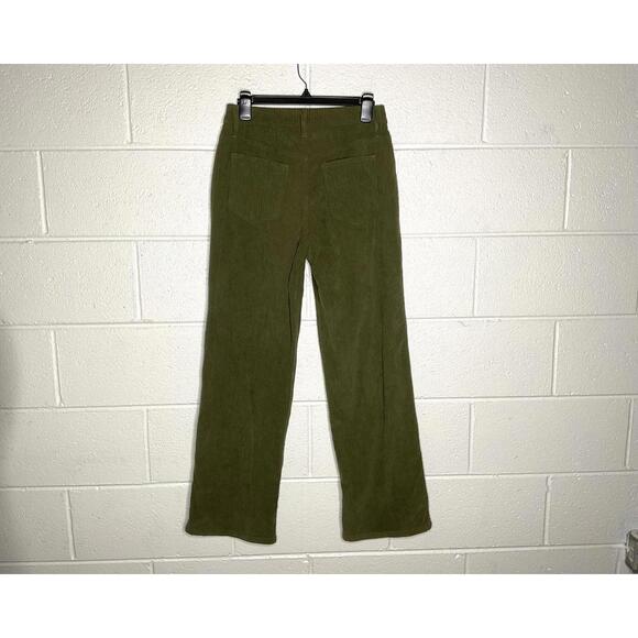 < Indigo Rising Green Corduroy Pants Size 7/28” > - Picture 4 of 4